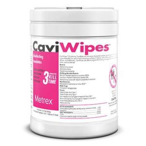 CAVIWIPES Canister – (160 – 6 x 6.75 sheets)