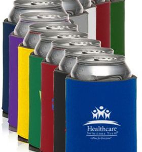 Collapsible Can Coolers – one color imprint (white)