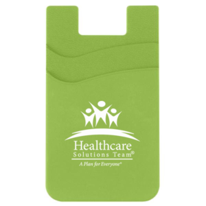 Dual Pocket Silicone Phone Wallet