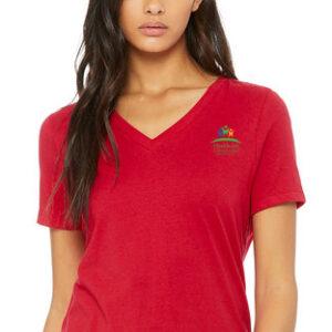 Bella + Canvas Ladies’ Relaxed Jersey V-Neck T-Shirt