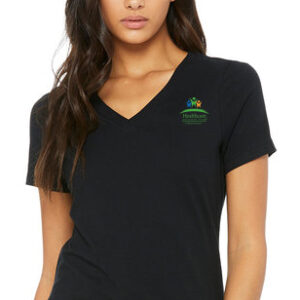 Bella + Canvas Ladies’ Relaxed Jersey V-Neck T-Shirt
